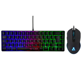 The G-Lab 2 in 1 COMBO HYDROGEN B/HU - Gamer Billentyűzet + Egér