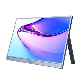 Arzopa A1S Hordozható Monitor - 14.0" - Ezüstszürke