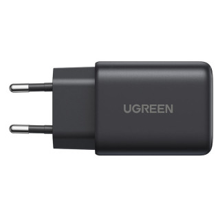 Ugreen X527 USB-A + USB-C Gyorstöltő GaN Hálózati Adapter 45W - Fekete