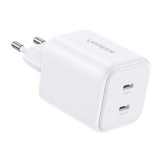Ugreen X526 USB-C Gyorstöltő GaN Hálózati Adapter 45W - Fehér