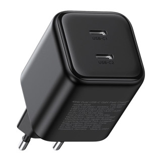 Ugreen X526 USB-C Gyorstöltő GaN Hálózati Adapter 45W - Fekete