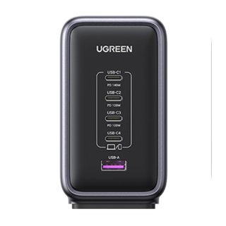 UGREEN CD333 Nexode USB + USB-C GaN Gyorstöltő Hálózati Adapter 300W - Fekete