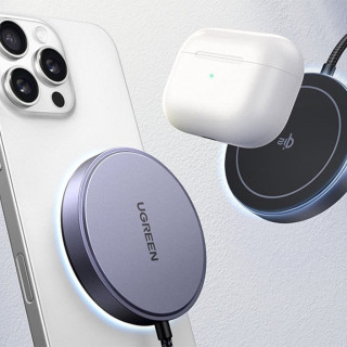 UGREEN W703 MagSafe Mágneses Vezeték Nélküli Gyorstöltő 15W