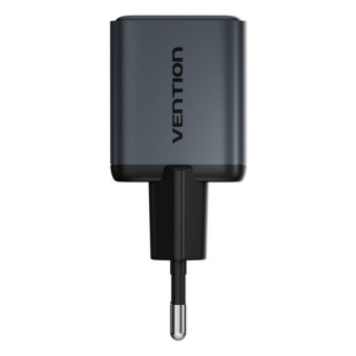 Vention USB-C GaN Gyorstöltő Hálózati Adapter 20W (szürke)
