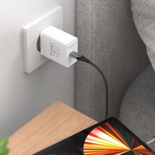Vention FAIW0-EU USB-C Gyorstöltő Hálózati Adapter 30W - Fehér