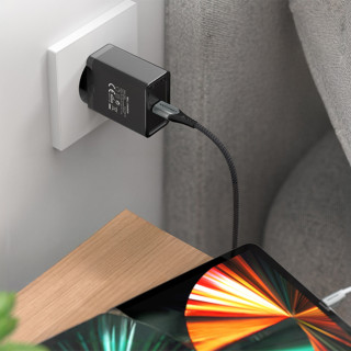 Vention FAIB0-EU USB-C Gyorstöltő Hálózati Adapter 30W - Fekete