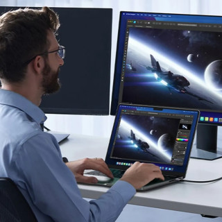 UGREEN Nexode Air USB + USB-C Gyorstöltő Hálózati Adapter 65W - Szürke