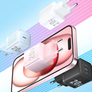 Vention FEPL0-EU USB-C Gyorstöltő Hálózati Adapter 20W - Kék