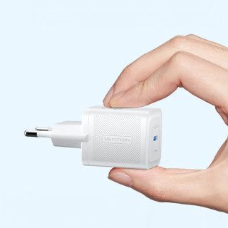Vention FEPL0-EU USB-C Gyorstöltő Hálózati Adapter 20W - Kék