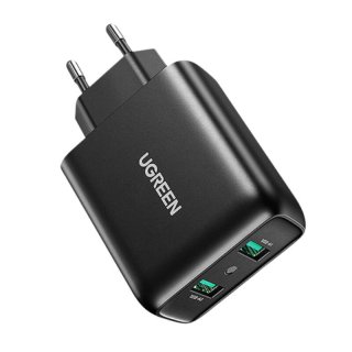 UGREEN USB-A Gyorstöltő Hálózati Adapter 18W - Fekete