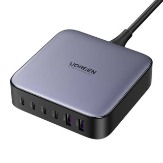 UGREEN USB + USB-C GaN Gyorstöltő Hálózati Adapter 200W - Fekete