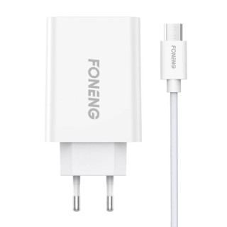 Foneng EU43 USB Hálózati Adapter + Micro-USB Kábel