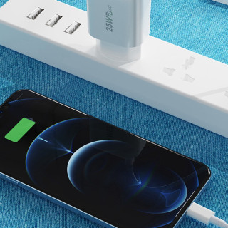Foneng EU40 USB-C Gyorstöltő Hálózati Adapter 25W + USB-C-Lightning Kábel