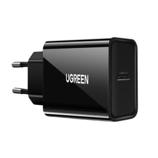 UGREEN USB-C Gyorstöltő hálózati Adapter 20 W - Fekete