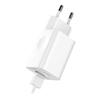 Baseus USB Gyorstöltő Hálózati Adapter 24W - Fehér