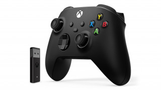 Microsoft Xbox Vezeték Nélküli Kontroller + vezeték nélküli adapter Windows-hoz