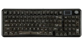 AULA NB98 Vezeték Nélküli Mechanikus Gamer Billentyűzet - Átlátszó