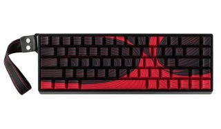 AULA WIN68 HE MAX Magnetic Switch Mechanikus Gamer Billentyűzet - Fekete-Piros