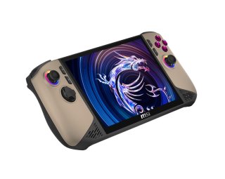 MSI Claw 8+ AI Hordozható Kéziszámítógép - Sandstorm/Black