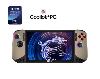 MSI Claw 8+ AI Hordozható Kéziszámítógép - Sandstorm/Black