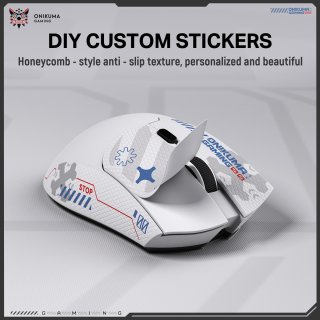 Onikuma DM01 Tri-Mode Vezeték Nélküli Gamer Egér - Fehér