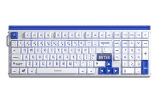 AULA HERO99 Magnetic Switch Mechanikus Gamer Billentyűzet - Fehér