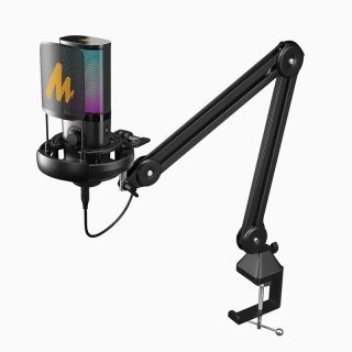 MAONO PM450S USB Streamer/Gamer Mikrofon Kit RGB - Fekete