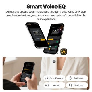 MAONO Wave T5 Csiptethető Vezeték Nélküli Zajszűrős Mikrofon Kit