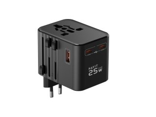 Havit UCT700 GaN Mobile Series Multi Csatlakozós Utazó töltő 25W