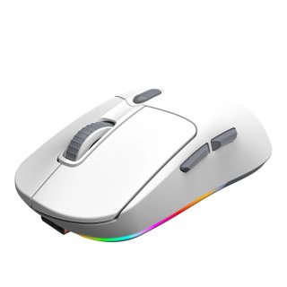 Meetion GW38 Tri-Mode Vezeték Nélküli Gamer Egér Dokkolóval - Fehér