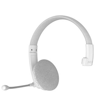 Meetion BTH002 Bluetooth Call Center Fejhallgató - Fehér