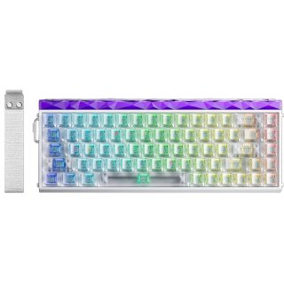 AULA HERO68 HE Frosted Magnetic Switch Mechanikus Gamer Billentyűzet - Fehér