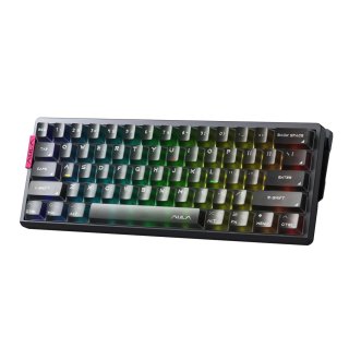 AULA AG60 eSport Magnetic Switch Mechanikus Gamer Billentyűzet - Fekete-Átlátszó