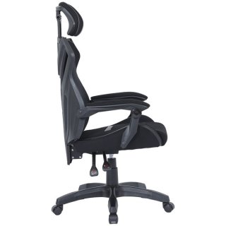 The G-Lab Gamer szék - KS BARIUM BLACK (fekete; állítható magasság; áll. kartámasz)