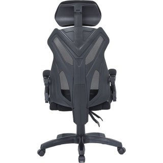The G-Lab Gamer szék - KS BARIUM BLACK (fekete; állítható magasság; áll. kartámasz)