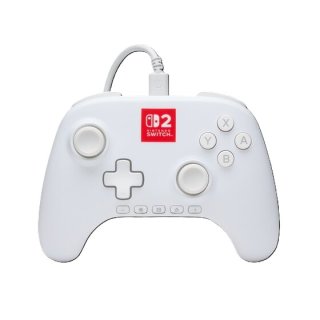 PowerA Advantage Nintendo Switch 2 vezetékes kontroller Lumectra - Fehér