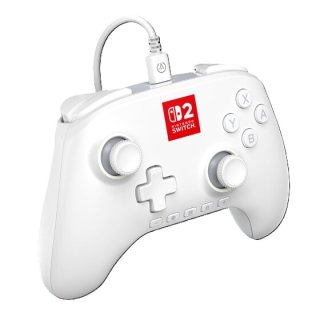 PowerA Advantage Nintendo Switch 2 vezetékes kontroller Lumectra - Fehér