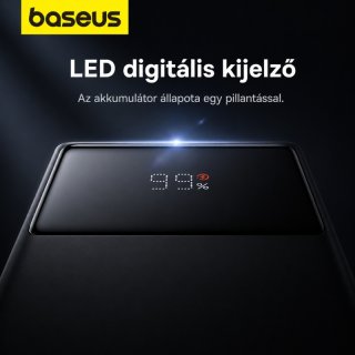 Baseus Star-Lord Gyorstöltő Powerbank 30000mAh 30W - Fekete
