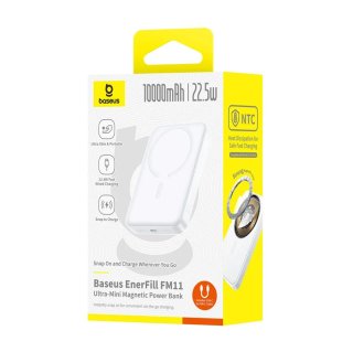 Baseus Enerfill FM11 MagSafe Vezeték Nélküli Gyorstöltő Powerbank 10000mAh 22,5W