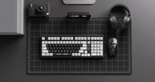 MCHOSE x Unbox Therapy UT99 Tri-Mode Vezeték Nélküli Mechanikus Gamer Billentyűzet