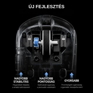MCHOSE A7 V2 Ultra Tri-Mode 8K Vezeték Nélküli Gamer Egér