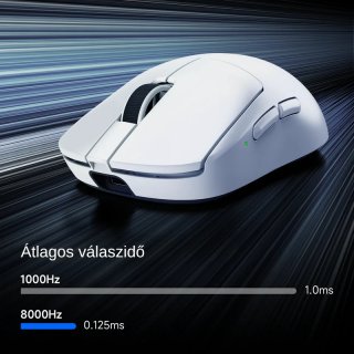 MCHOSE A7 V2 Ultra Plus Tri-Mode 8K Vezeték Nélküli Gamer Egér + Magnetic Dock