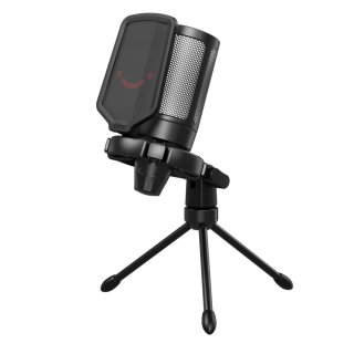 Fifine A6V Ampligame kondenzátoros mikrofon, fekete