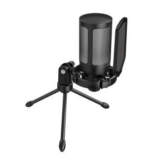 Fifine A6V Ampligame kondenzátoros mikrofon, fekete