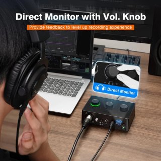 Fifine AmpliTank Ampli1 USB Audio Interface