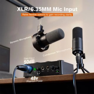 Fifine AmpliTank Ampli1 USB Audio Interface