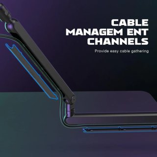 Fifine BM88 Low Profile mikrofonkar, fekete