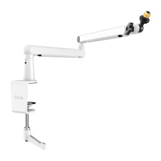 Fifine BM88W Low Profile mikrofonkar, fehér