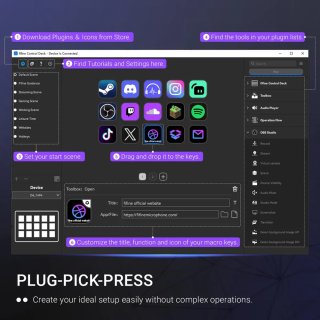 Fifine D6 streaming vezérlő