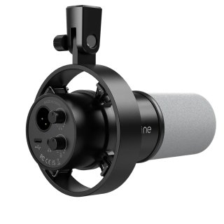 Fifine K688 USB/XLR dinamikus mikrofon, fekete